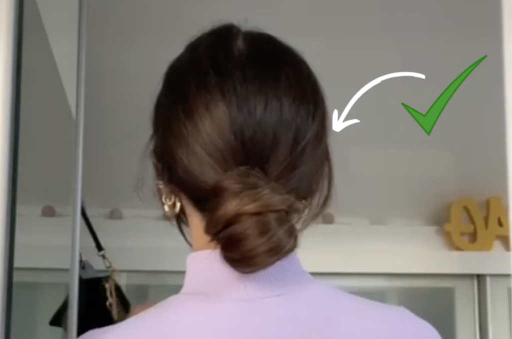 Cheveux attachés - 5