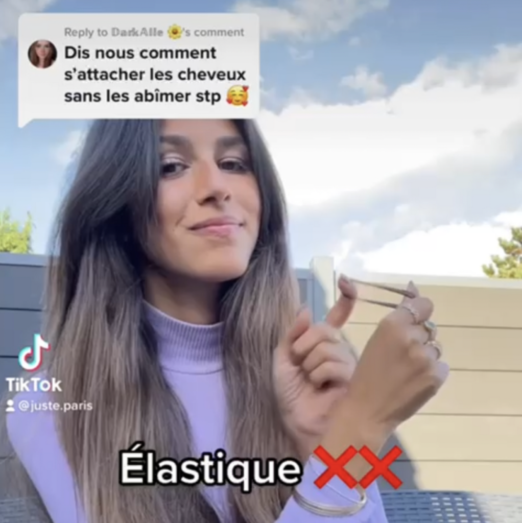 Cheveux attachés - 3